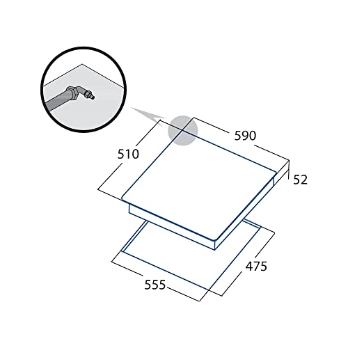 CCI 6021 1600040185 Gas hob