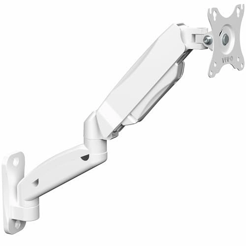VIVO Single Monitor Counterbalance Wall Mount - 32" 100x100mm