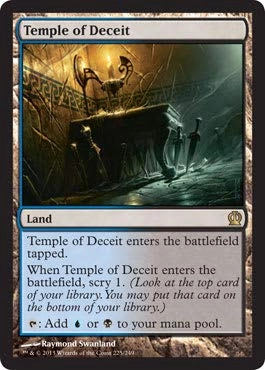 Wizards of the Coast Magic: The Gathering Temple of Deceit - Theros Beyond Death