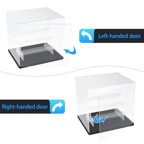 4 Tier Clear Acrylic Display Case - 1