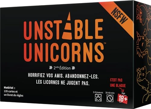 Unstable Unicorns: NSFW - Card Game (French)