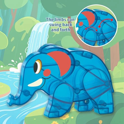 Magnetic Tiles Set Jungle Animals - 30pcs