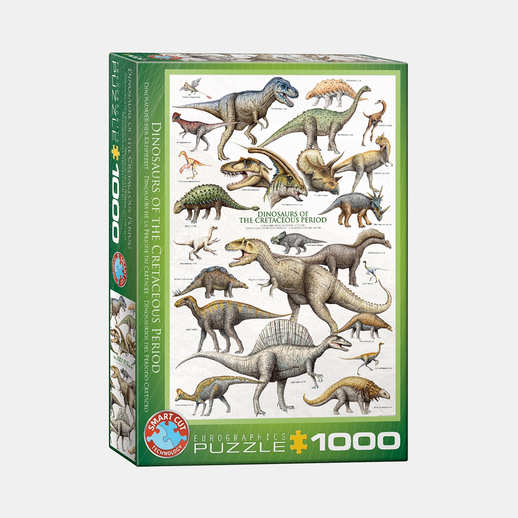 Eurographics Dinosaurs Of The Cretaceous Period Puzzle (B367666) - 1000 pcs