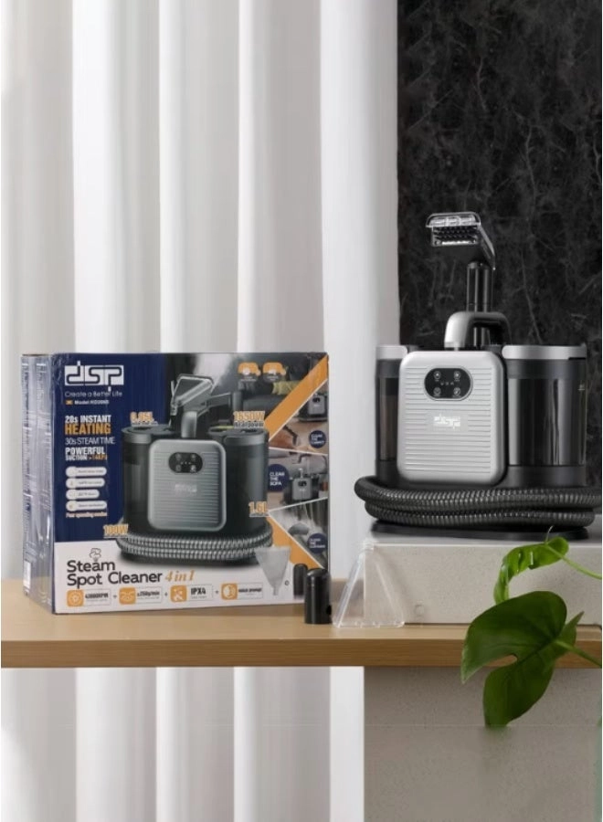 Multi-Surface Steam Cleaner - 1600mL fresh water tank + 950mL Sewage Tank