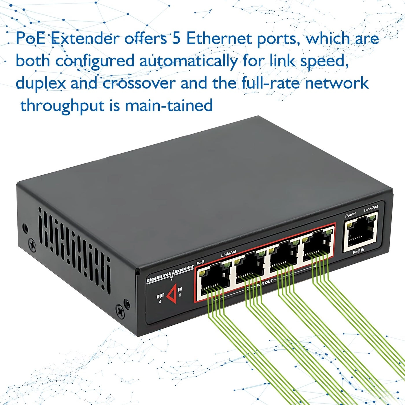 Ethernet Switch 4-ports