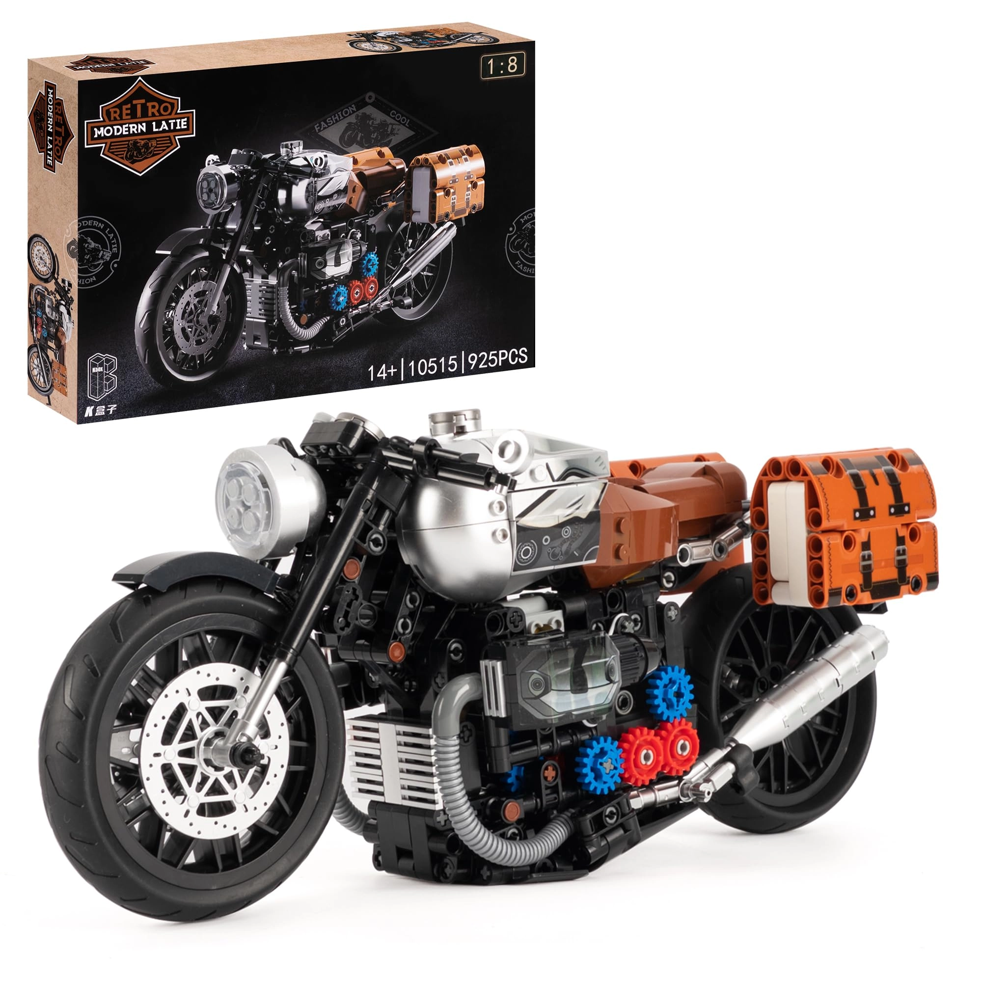 Menbis Cyberpunk Motorcycle - 925 pcs
