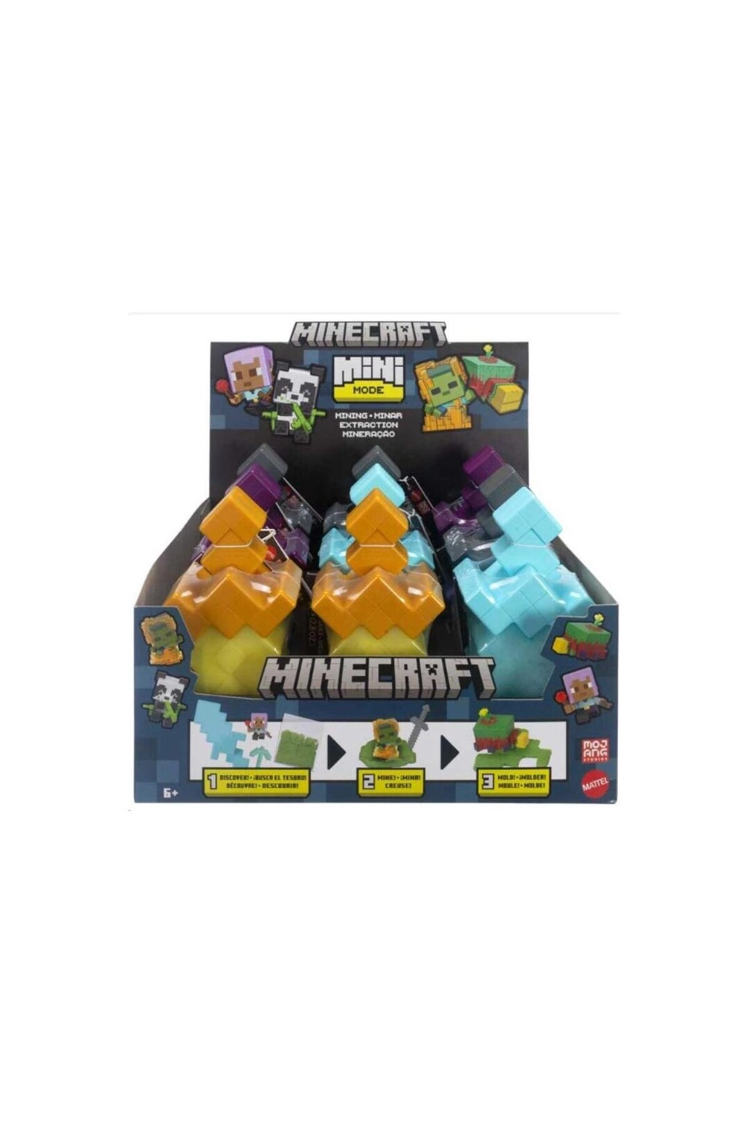 Mattel Minecraft - Mini Mode Mining Figure (HTK99)