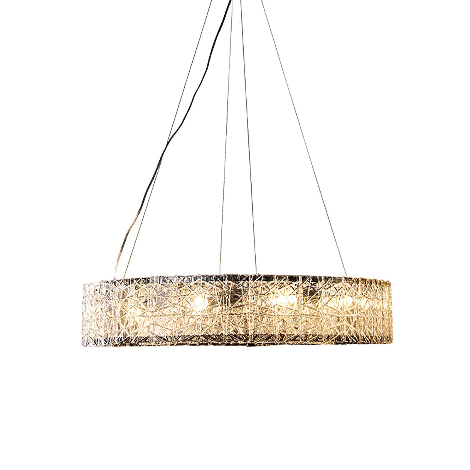 Bird's Nest Mirror Glass Chandelier