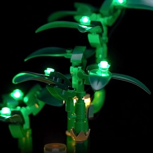 LED Light kit for LEGO 10344 Fortune Bamboo Model - Polypropylene (PP)