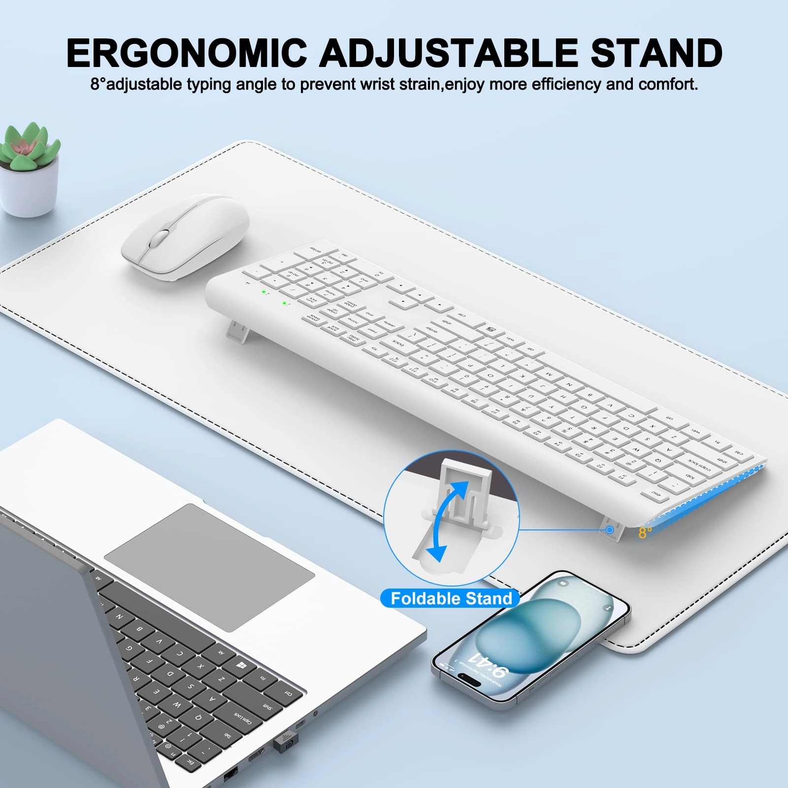 Keyboard and Mouse Combo - QWERTY Wireless