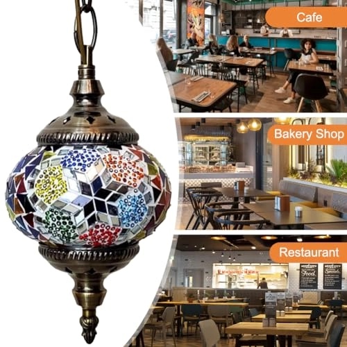 Mediterranean Pendant - E27 Mosaic