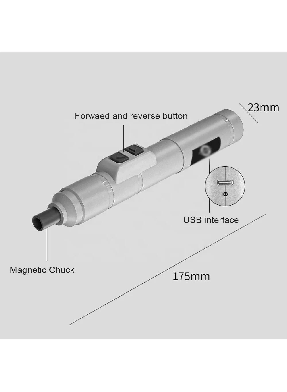 electric screwdriver - 1300mah