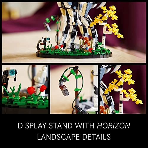 Horizon Forbidden West Tallneck 76989 - Display Stand Aloy and Watcher figures