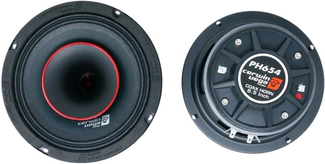 Cerwin Vega Mobile CV XED62 - 6.5-Inch 2-way coaxial