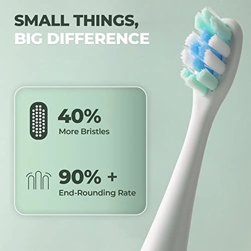 Azure - 5 Cleaning Modes 2 Brush Heads Rechargeable