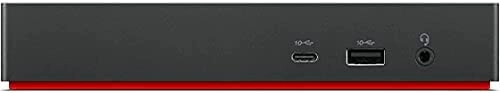 ThinkPad USB Type-C Dock Gen 2 40AY0090US + USB Type-C Cable + ThinkPad 90W AC Adapter + Power Cord + Quick HDMI Cable with Ethernet + DisplayPort Cable + UltraSoft MicroFiber Cloth
