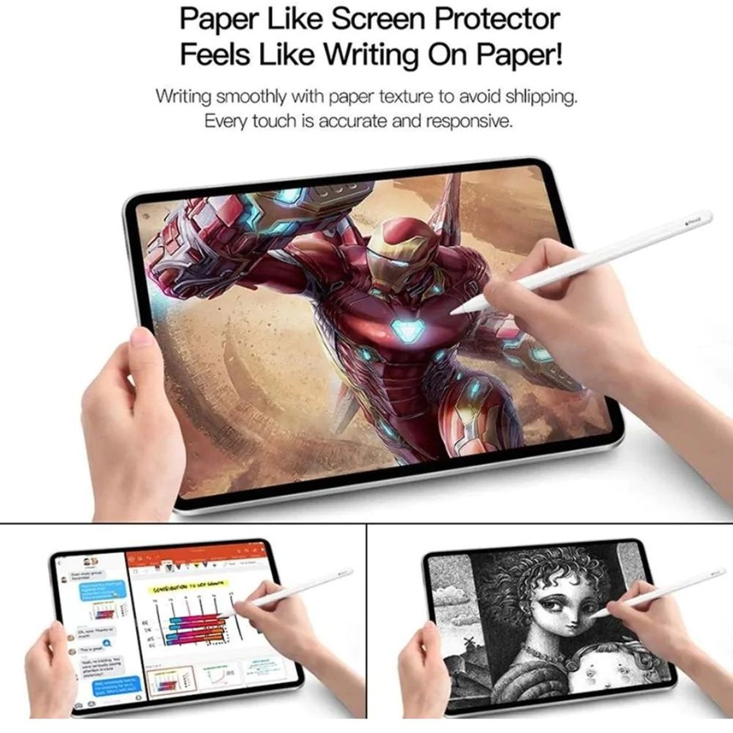 Full Coverage Screen Protector for iPad Air 4