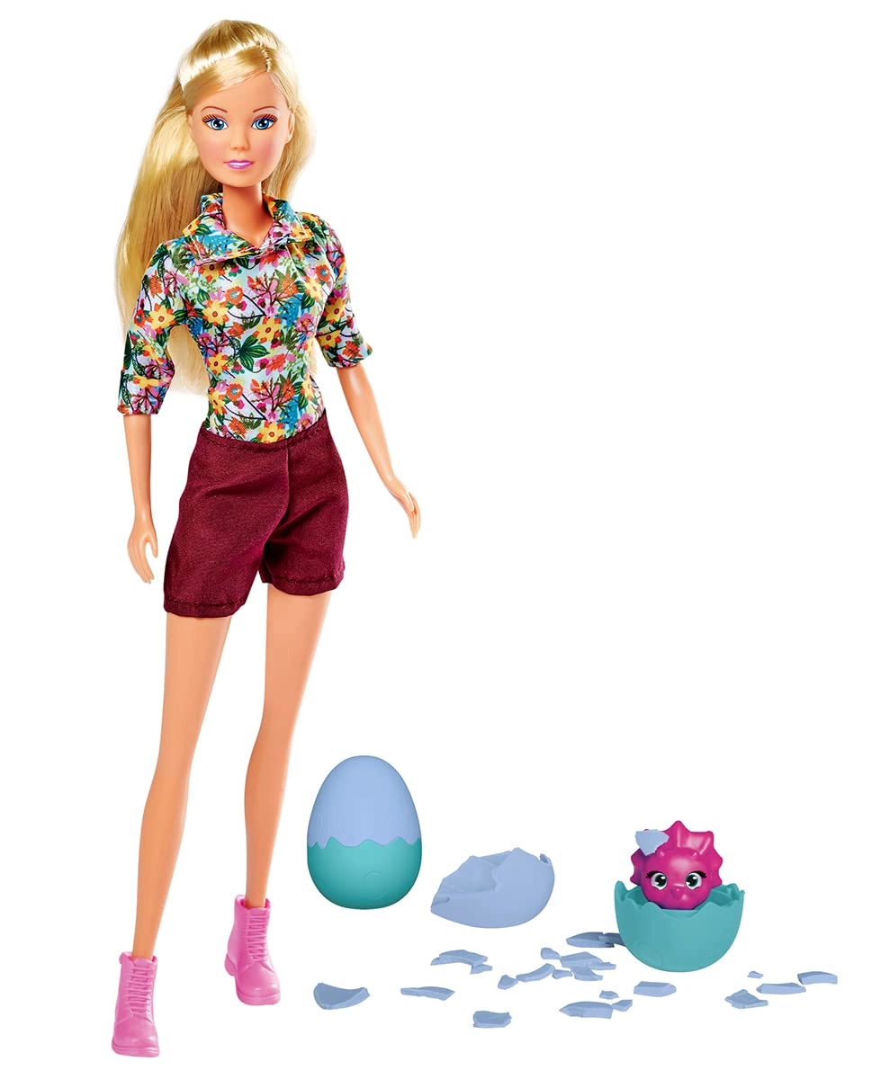 Steffi Love Dino Surprise Doll - 29 cm two dinosaur eggs Ages 3+