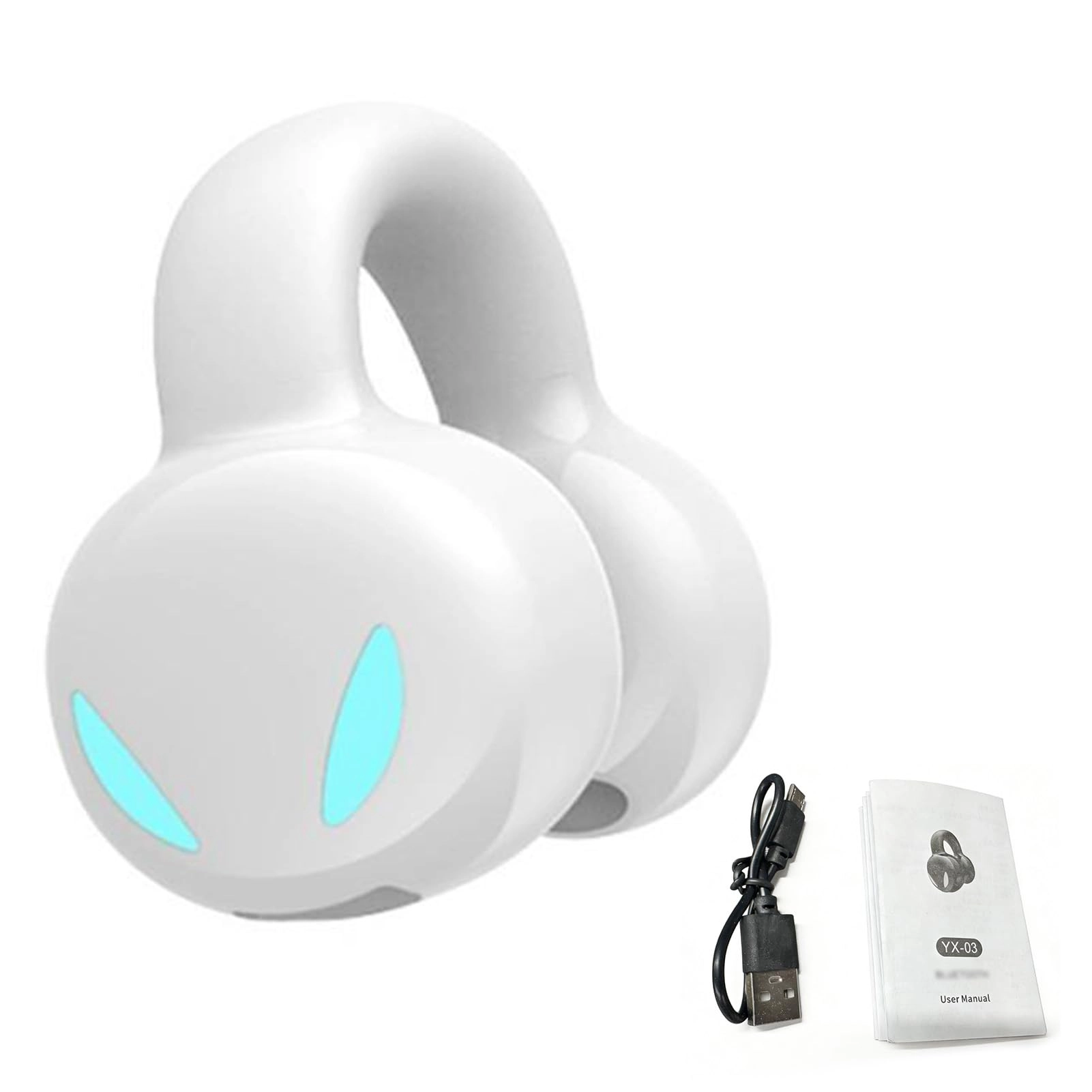 Clip On BT Headset Wireless Headset