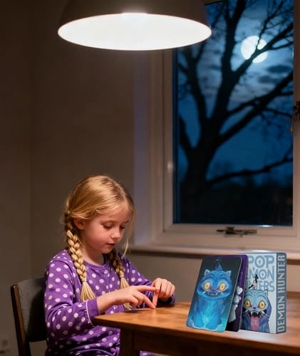 Tiger Girls Collectible Cards - 18 months and up Tiger and Girl Group 55