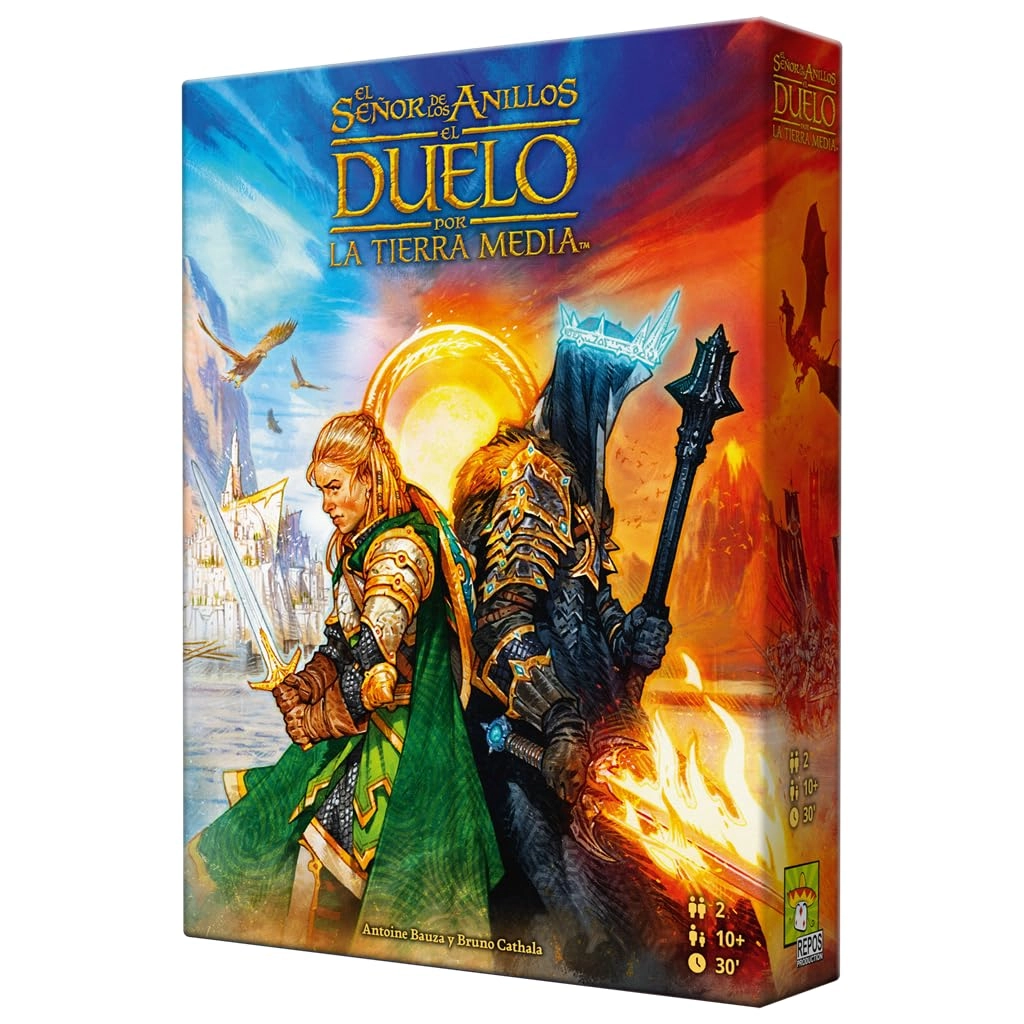Repos Production Lord of the Rings: Duel Through Middle-earth - Strategy Game