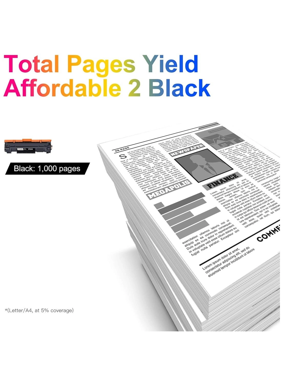 CF244XL - 2000 pages Black