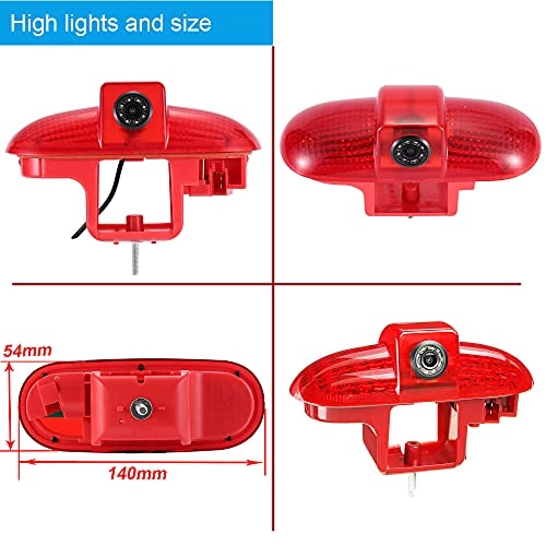 HD IP68 Rear View Camera - Night vision 1280x 720 pixels + 7'' Monitor