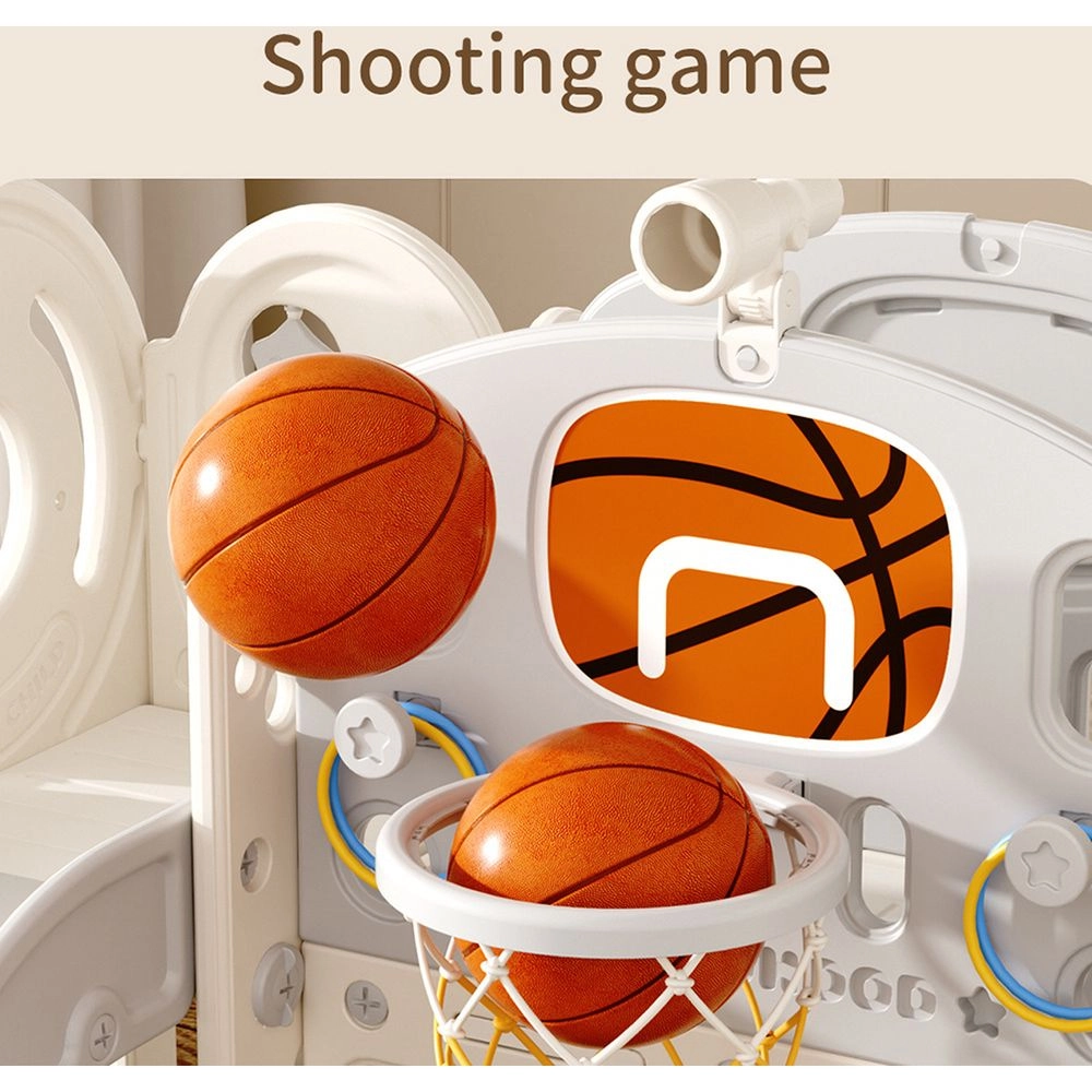 Kids Playhouse With Slide - Indoor and Outdoor Use Durable Construction