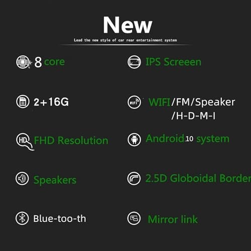Car Headrest Video Player - 13.3in