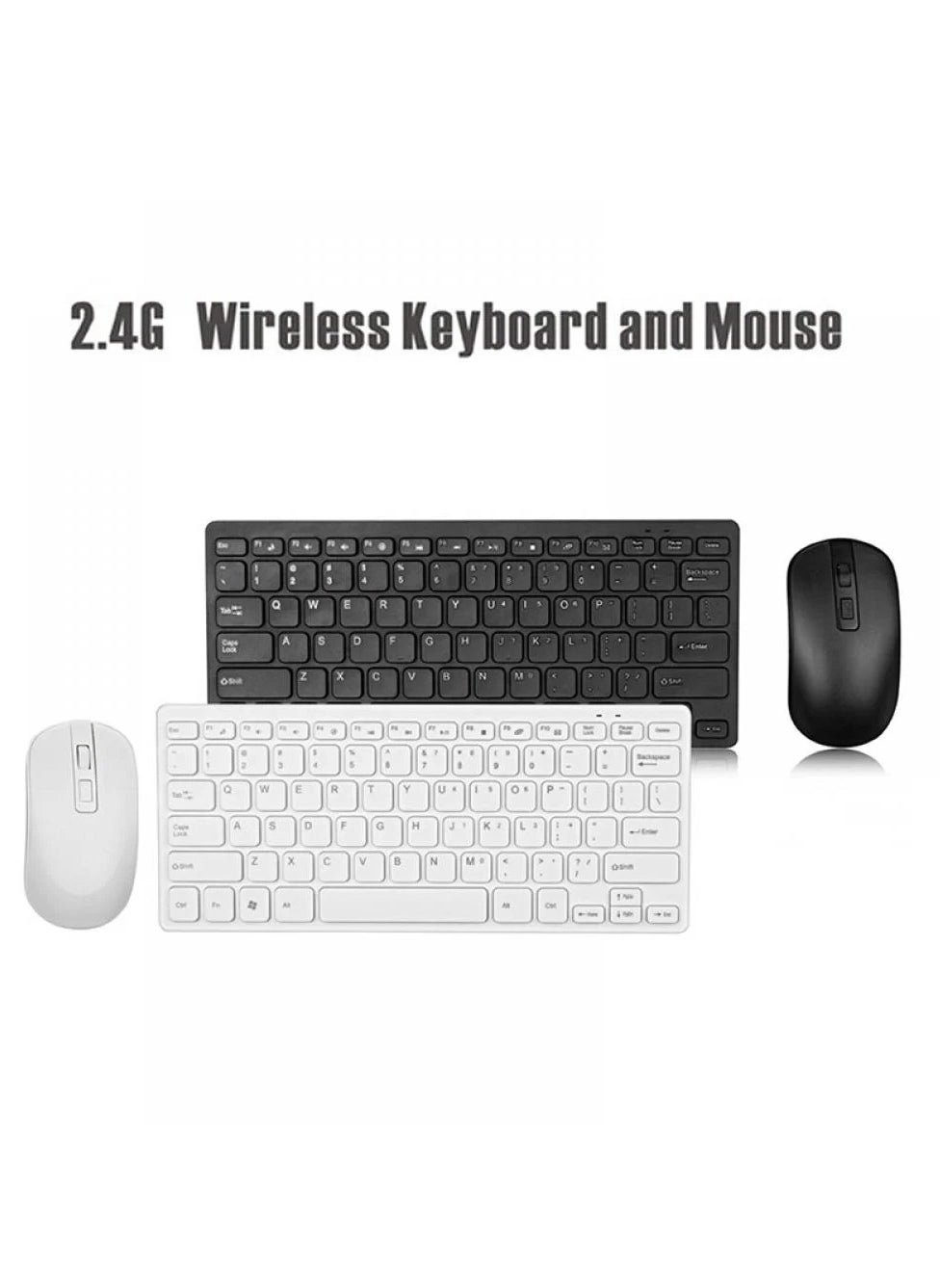 Keyboard and Mouse Combo - Wireless