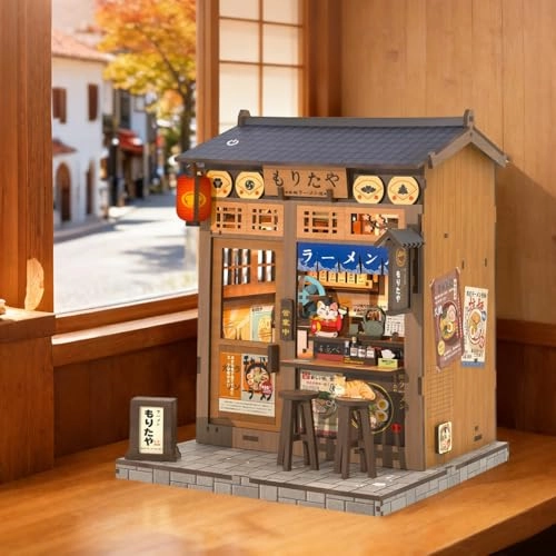 Book Nook Kit - DIY Miniature House 3D Wooden Puzzle