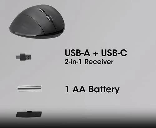 Wireless Ergonomic Mouse - Wireless