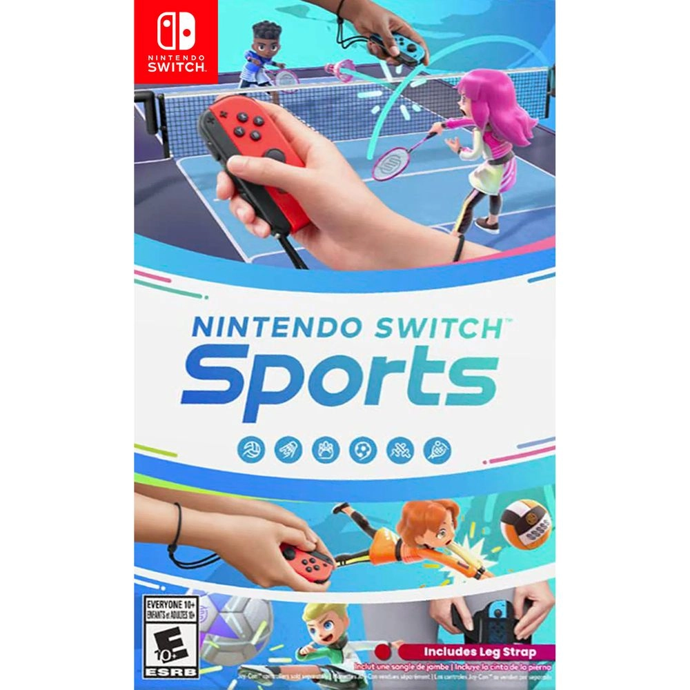 Nintendo Switch Sports with Leg Strap - Nintendo Switch