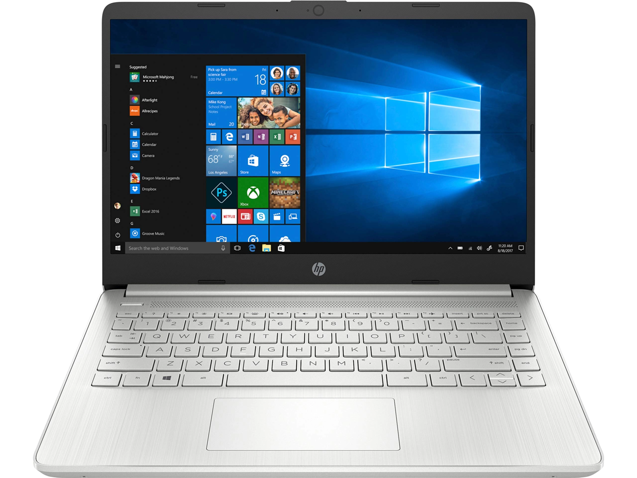 HP 14-dq1020nr - 14'' i3-1005G1 4GB DDR4 128GB SSD