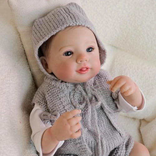 Abigail Reborn Baby Doll - 19 inch Silicone Full Body Boy Ages 3+