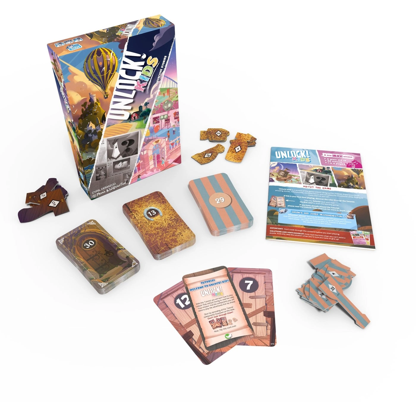 Unlock! Kids: Detective Stories - Card Game