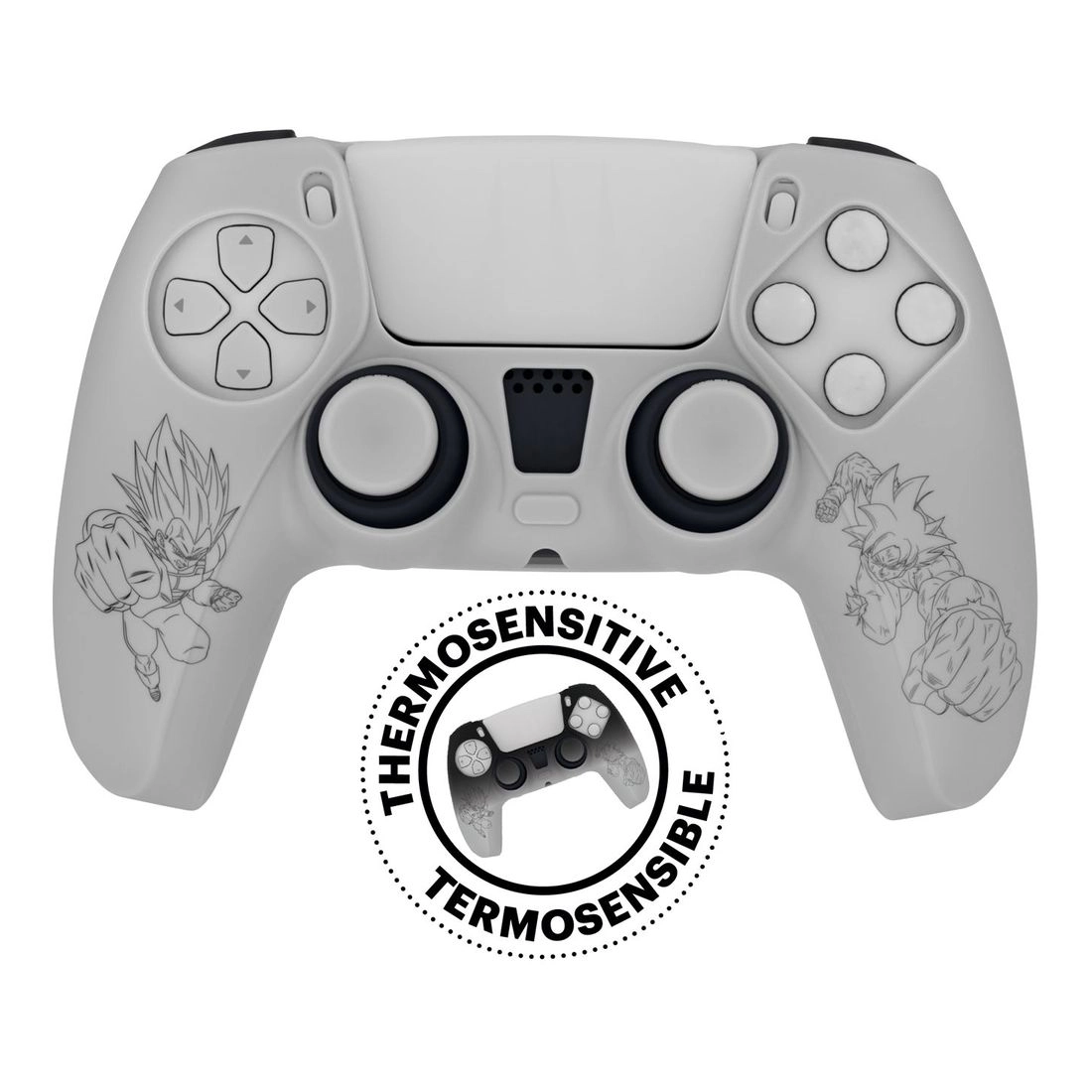 FR-TEC Dragon Ball Super Thermocromatic Silicone Skin + Grips - PS5