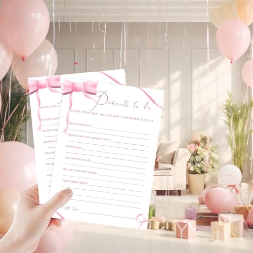 Baby Shower Games Cards - Adult 30 game cards