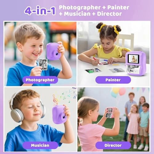 Children's Camera - Instant Print 1080P 32GB