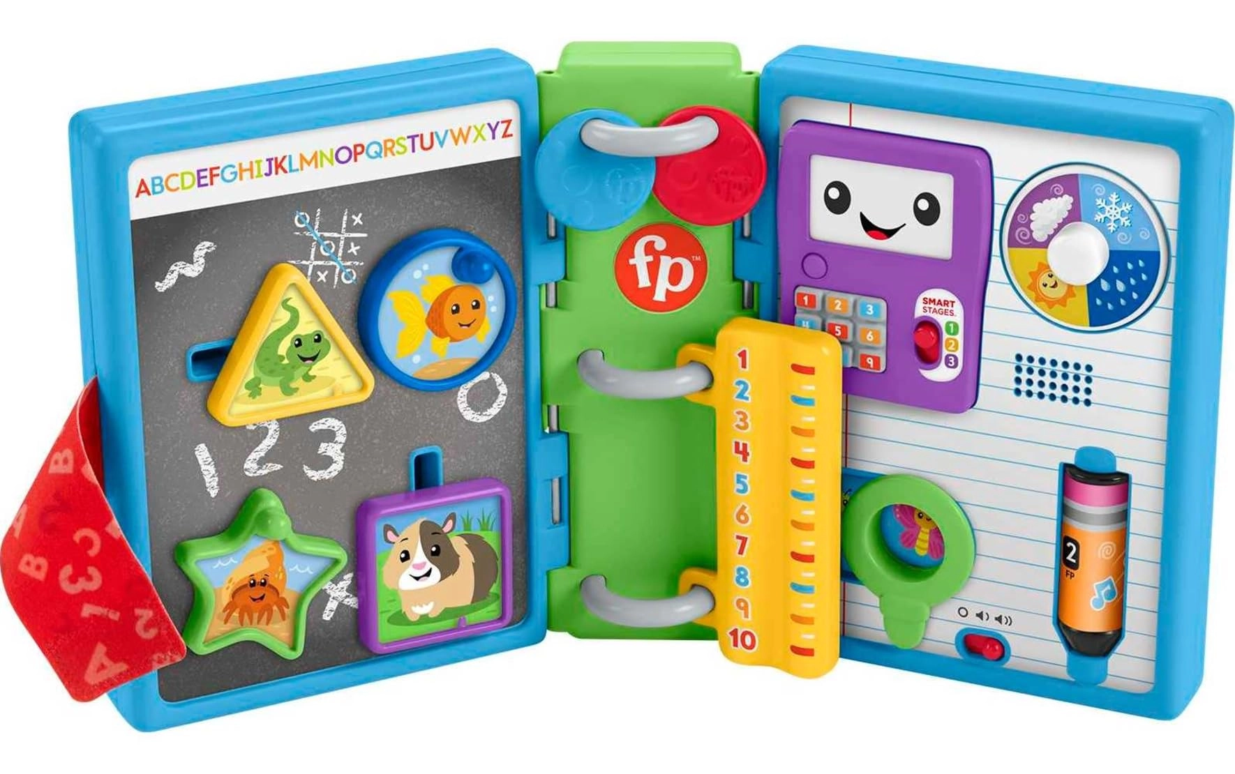 Fisher-Price Laugh & Learn 123 Schoolbook - 6+ Months