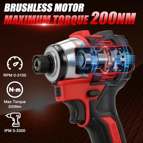 Impact Driver - Brushless 3100 RPM