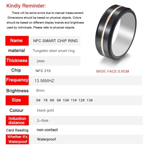 NFC ring - 17mm