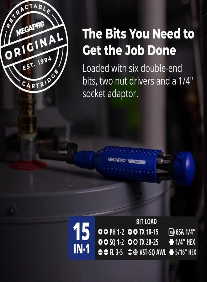 Multi-bit Screwdriver - 15-in-1