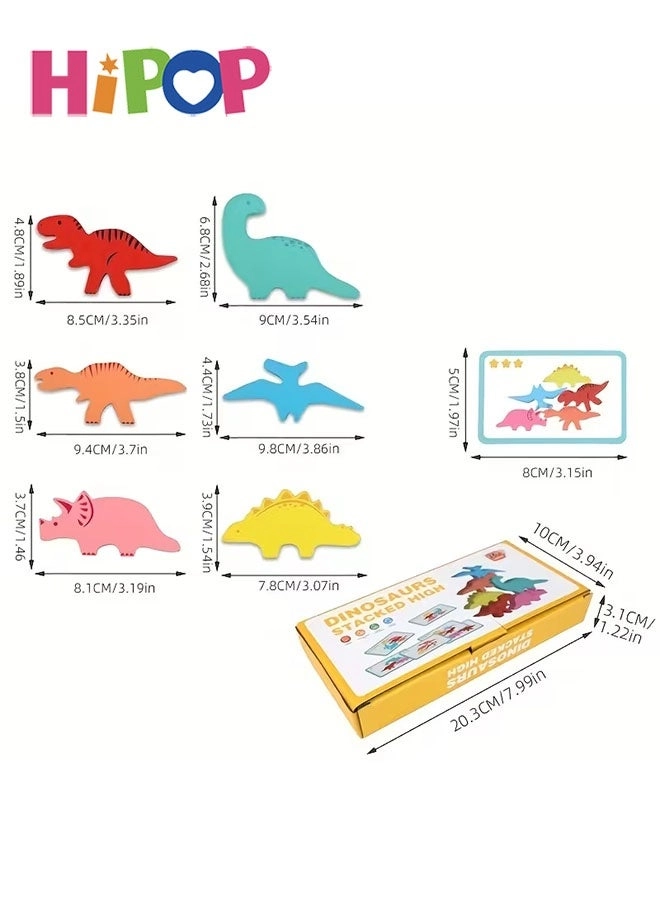 Dinosaur Stacking Game - 3-10 years old
