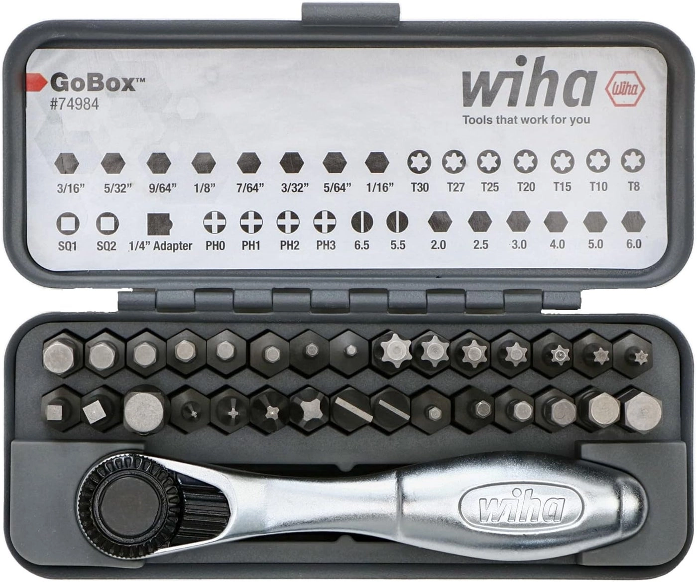 74984 GoBox Standard Bit Set - 32 Piece