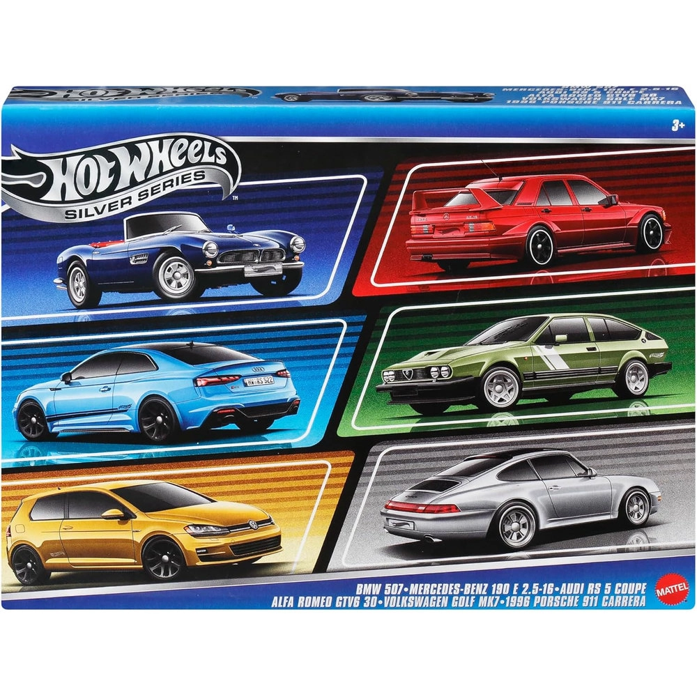 Hot Wheels Euro Style Multipack - 1:64 6pcs