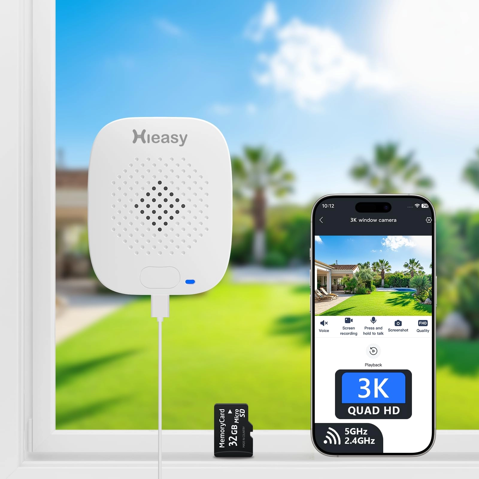 Hieasy Window Camera 5MP