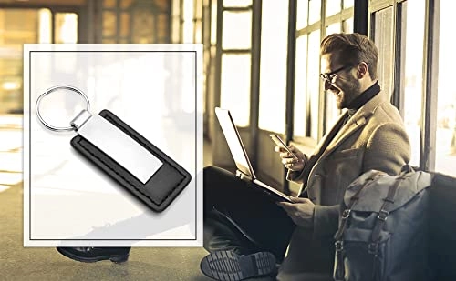 Leather Keyring - Vintage Classic