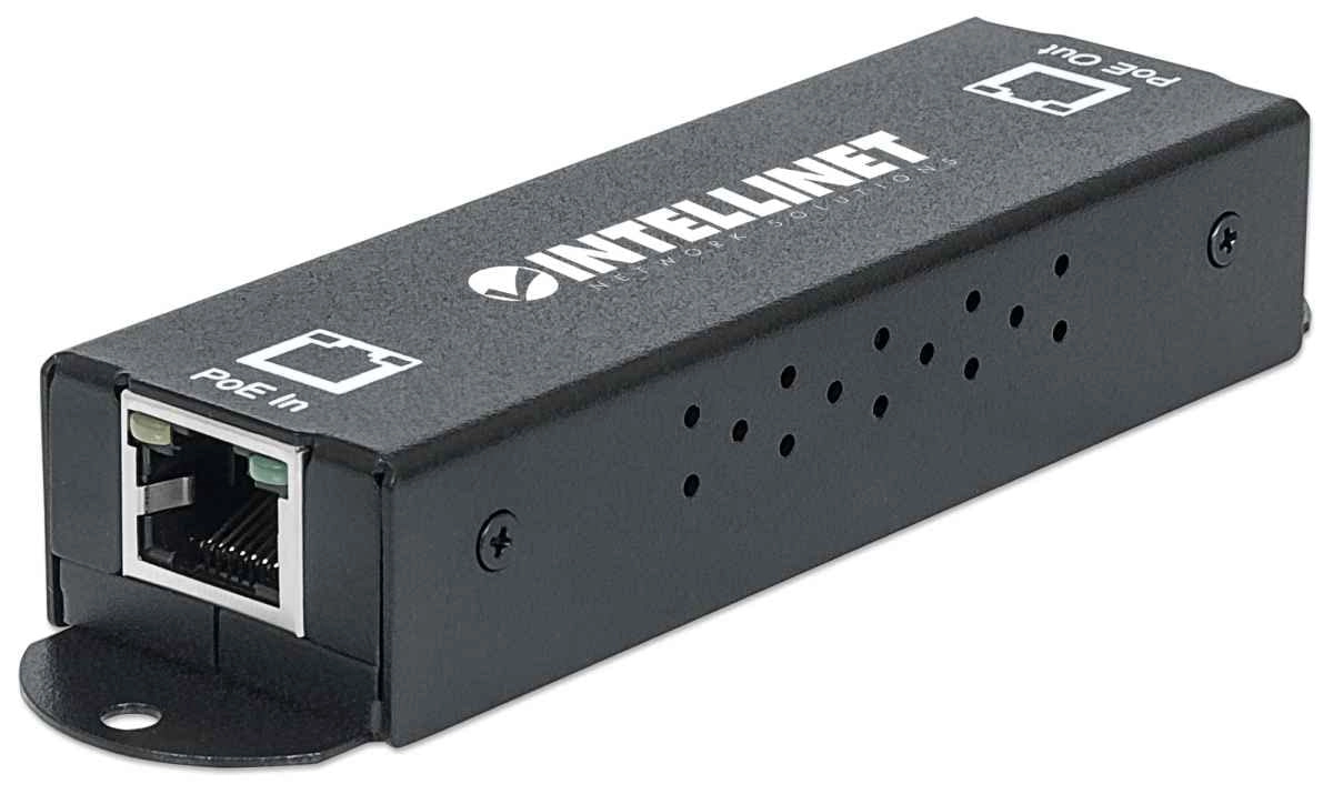 Intellinet Gigabit High-Power PoE+ Extender Repeater - 1 24.3W IEEE 802.3af/at 10/100/1000 Mbps