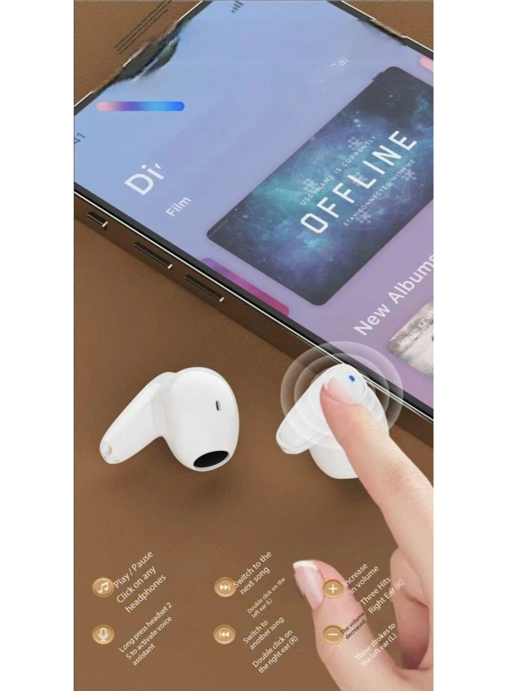 Classic Earbuds Wireless Earbud